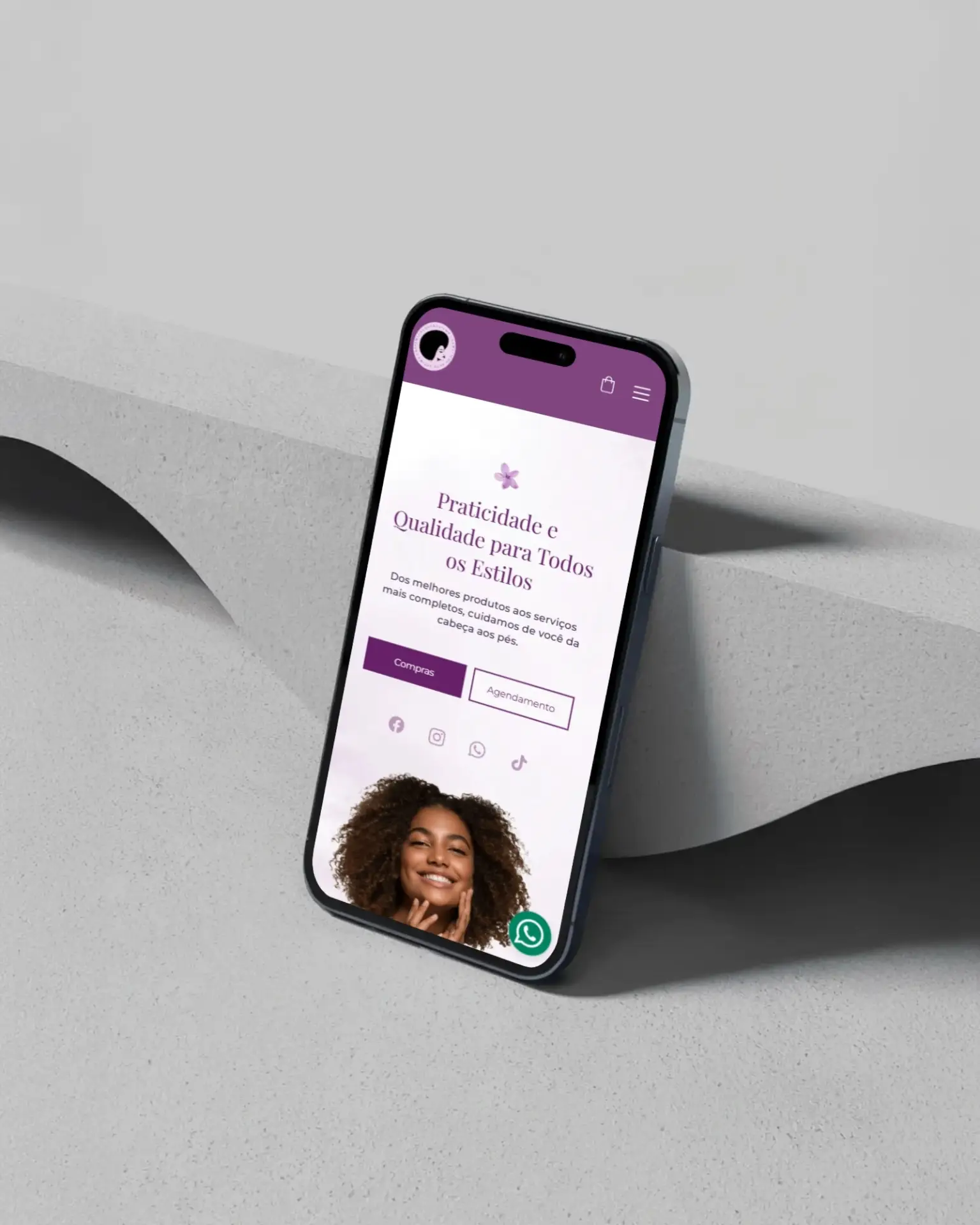 Designed and built a full e-commerce store and helped define the brand’s visual direction, including colors and styling.